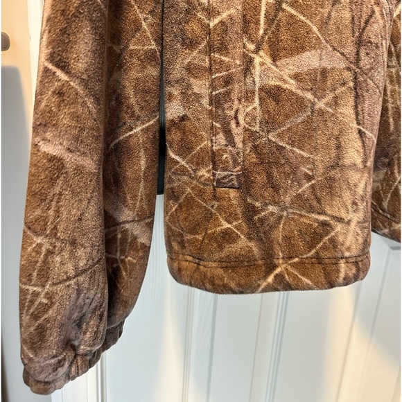 Mack’s Prairie Wings MPW Duck Hunting Camo Fleece Pullover NWT XL Tall - Picture 6 of 15